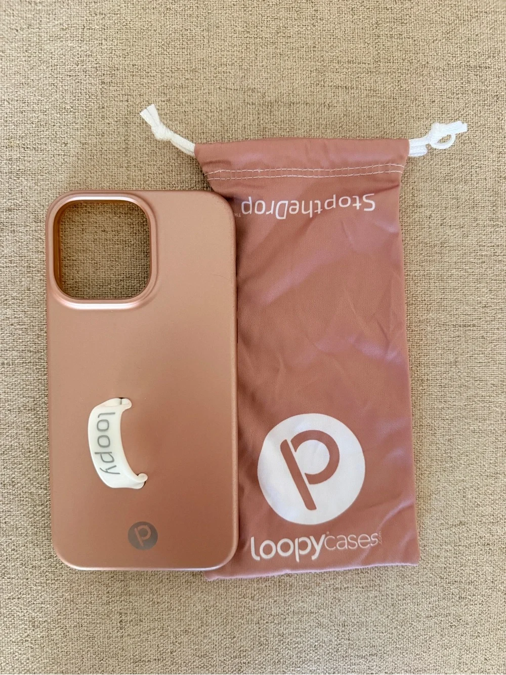 Loopy Phone Case - Rose Gold - iPhone 14 Pro Max
